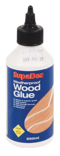 Supadec Weatherproof Wood Glue 250ml