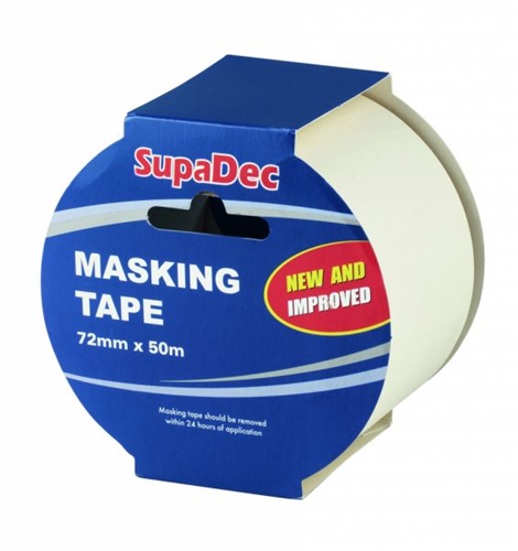 Supadec Masking Tape 72mm X 50m