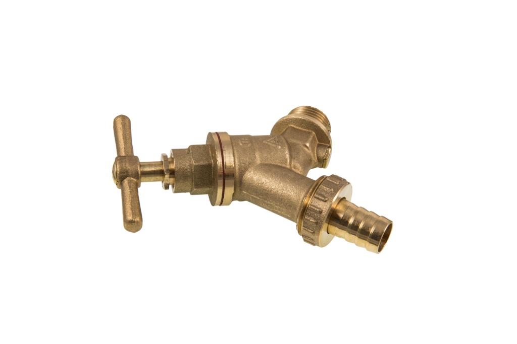 Securplumb Bibtap With Check Valve 1/2