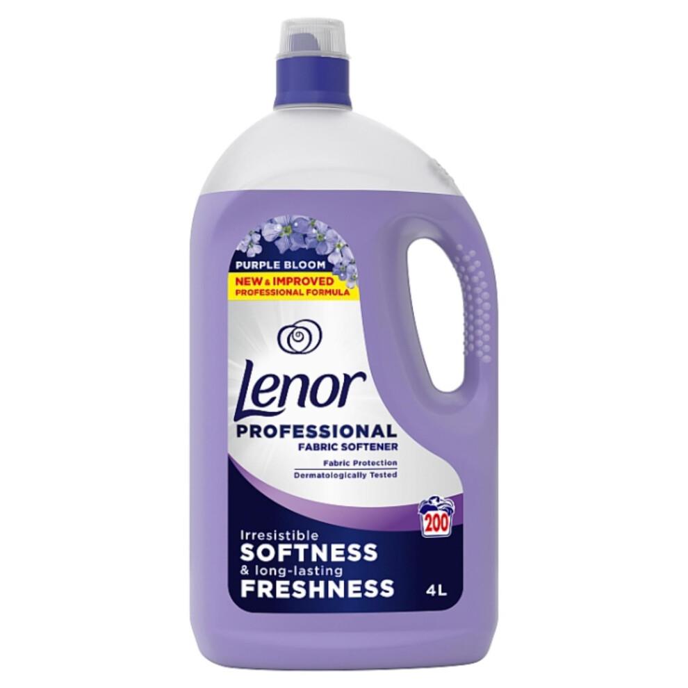Lenor Professional Fabric Conditioner – Purple Bloom, 4L (200 Washes)
