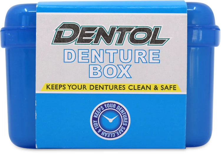 Dentol Denture Box Blue/White