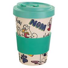 Bamboo Composite Simon's Cat Screw Top Travel Mug
