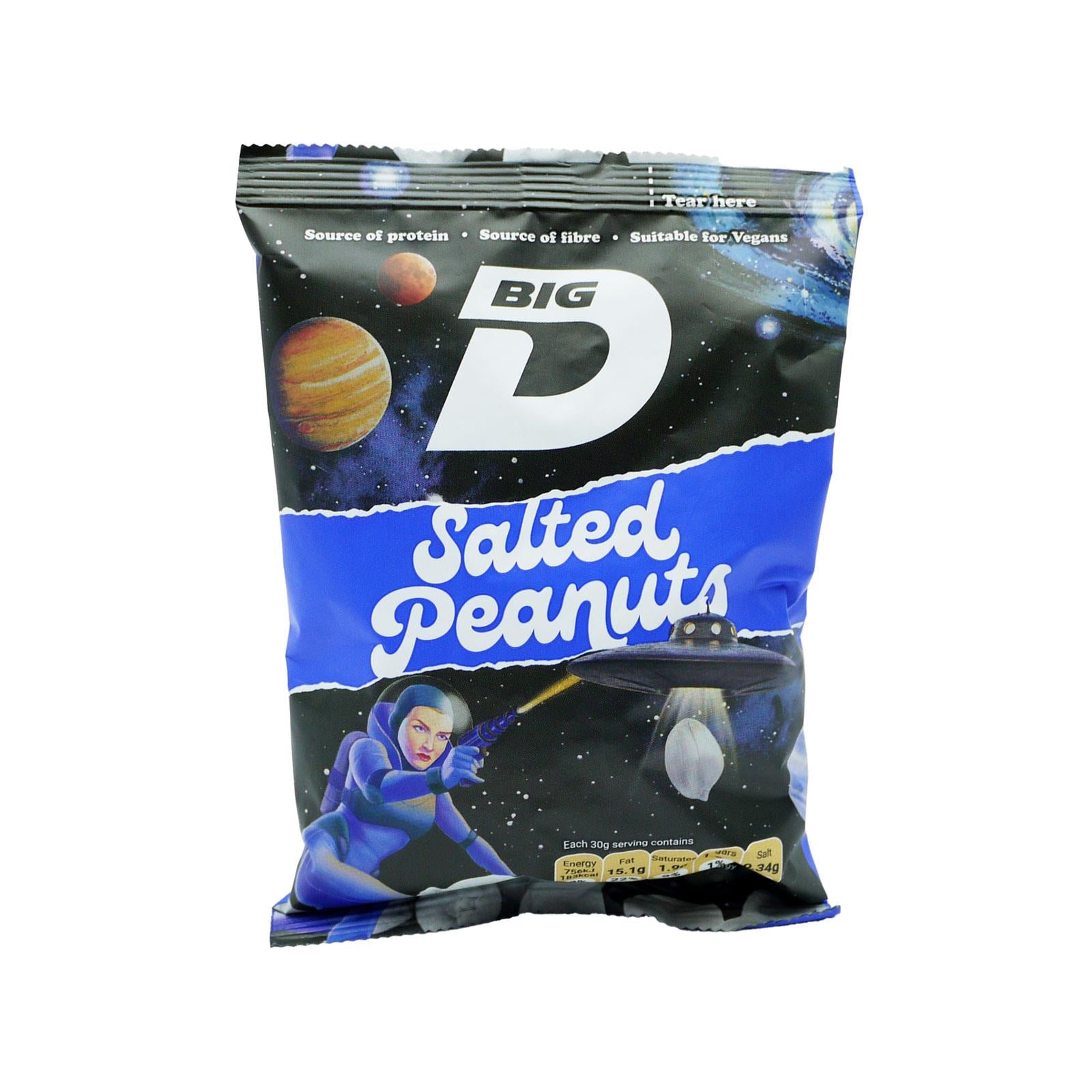 Big D Salted Peanuts 200g