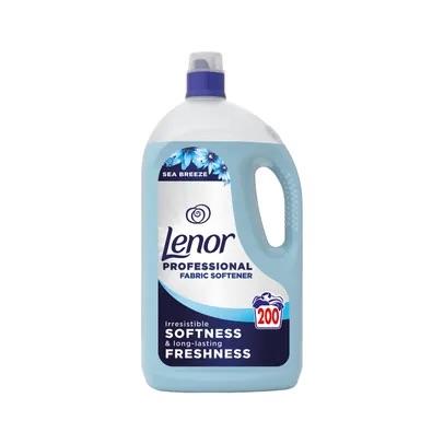 Lenor Professional Fabric Conditioner – Sea Breeze, 4 L (200 Washes) – Long-Lasting Freshness