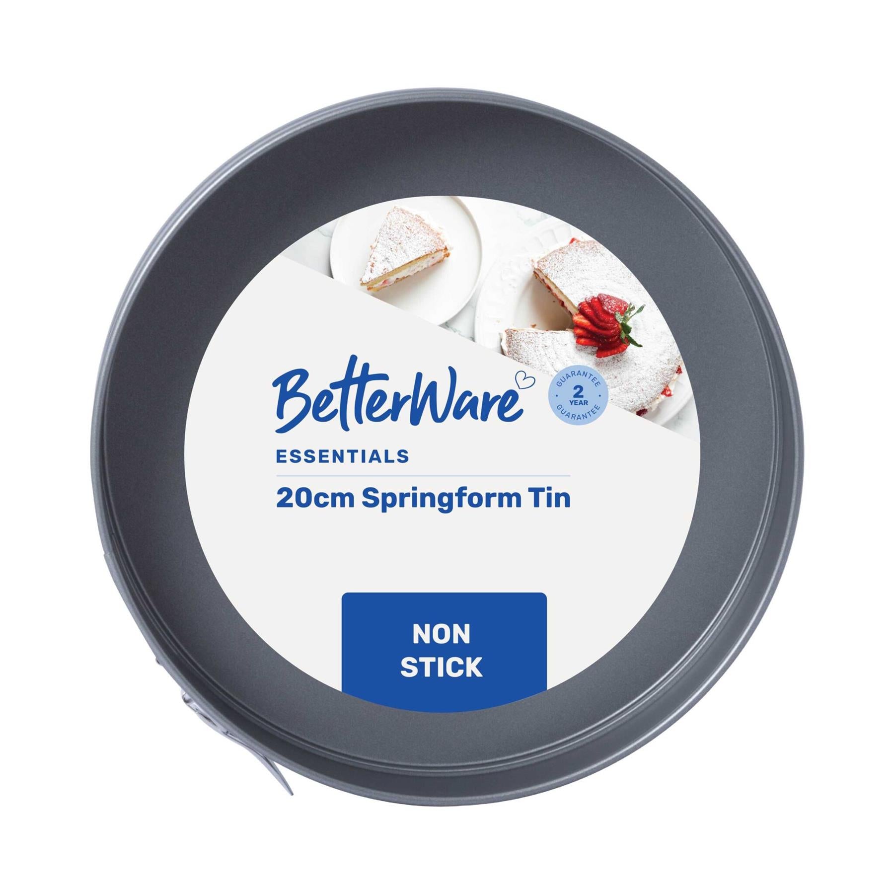Betterware 20cm Springform Cake Tin Non Stick Round Baking Pan