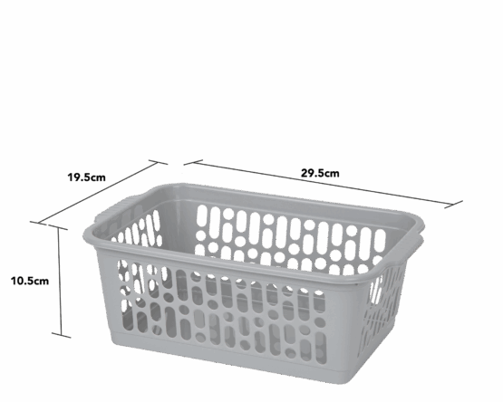 Med. Handy Basket Cool Grey