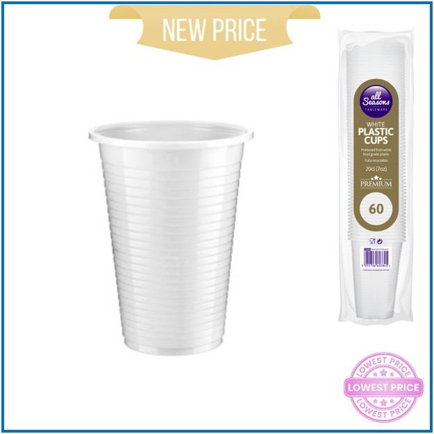 All Season – 60PK Premium Drinking Cups 200ml (7oz)