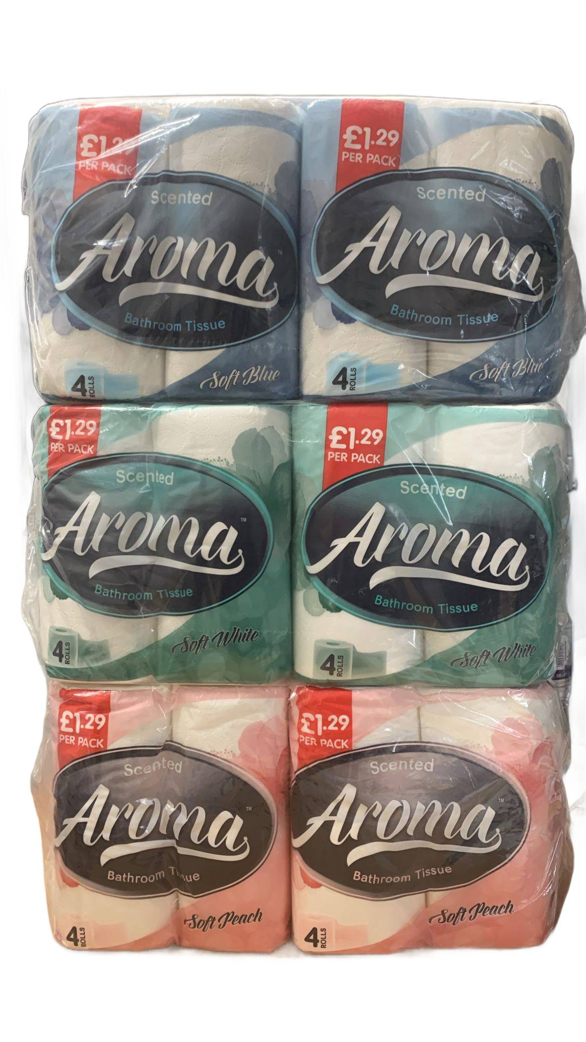 10 x Aroma toilet Rolls 4pk, - Premium Quality Tissue Online - Product Image