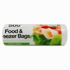 Tidyz 500 Food & Freezer Bags