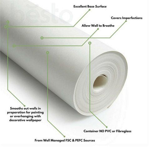 Supadec Lining Paper 1000 Grade 12M