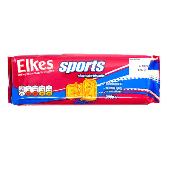 ELKES Sports Shortcake Biscuits 200g