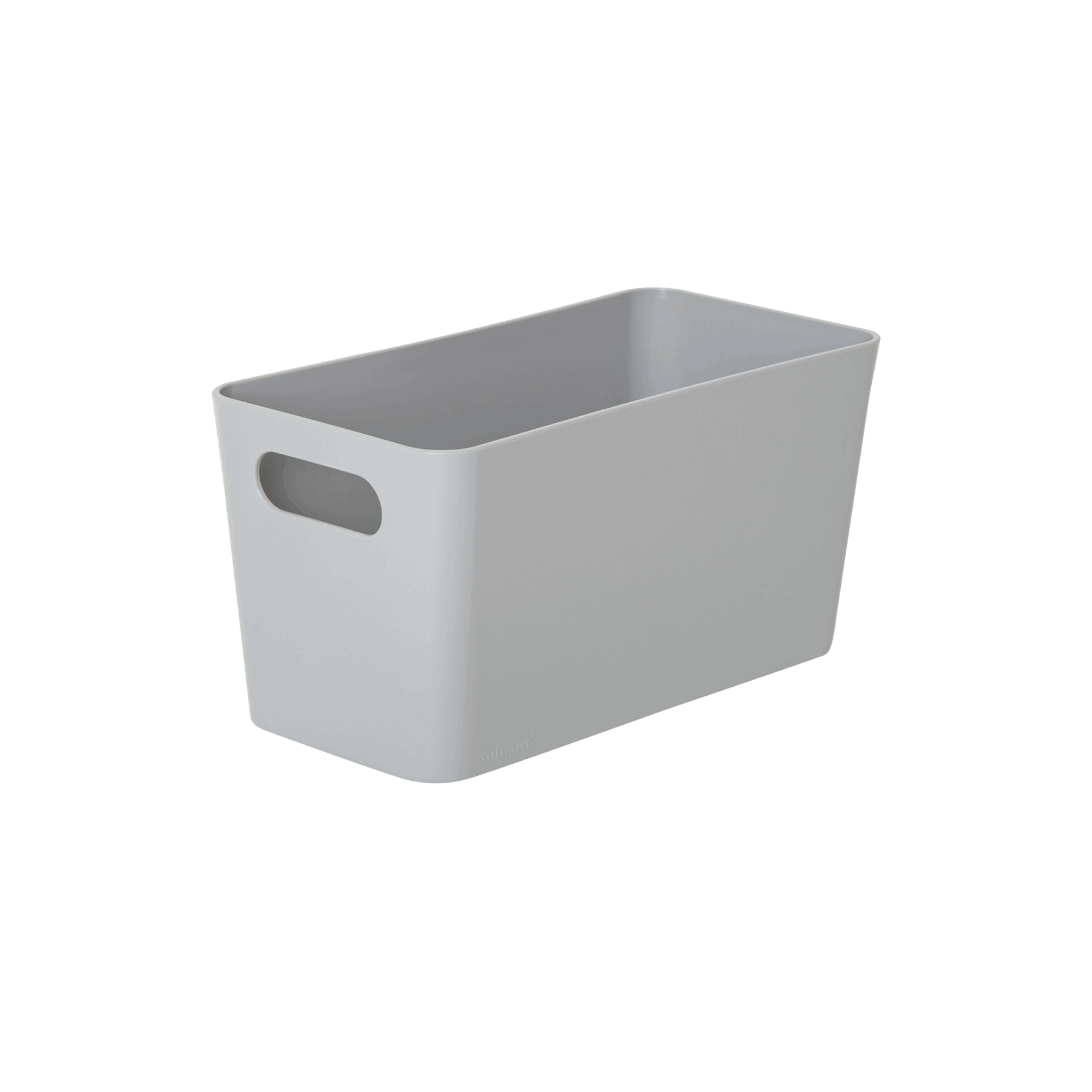 Studio Basket 6.01 Rectangular Grey Modern Storage Basket for Home & Office Organization