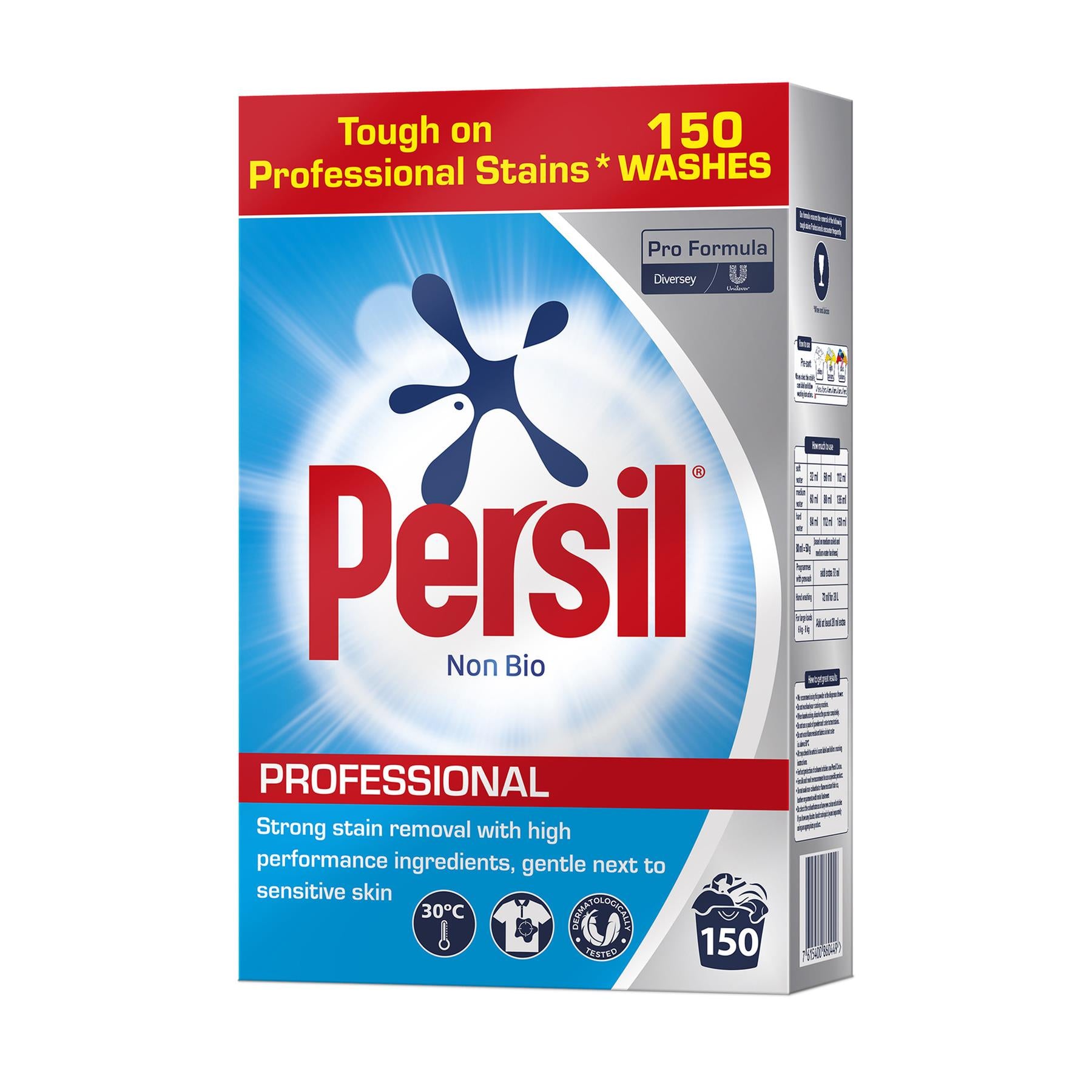 Persil Professional Laundry Washing Powder 7.5kg | 150 Washes | Bio, Non Bio & Colour Protect Options Available