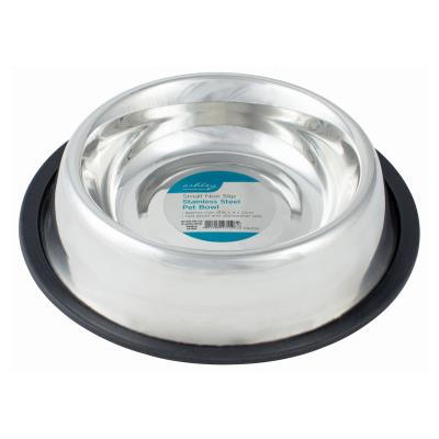 S Non Slip Stainless Steel Pet Bowl