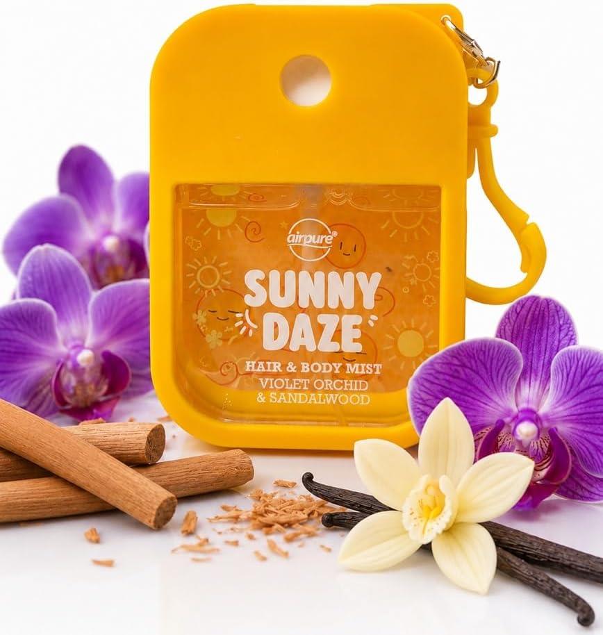 Airpure Hair & Body Mist keyring ( Tutti Cutie, Sunny Daze, Sugar Kisses,Coconut)