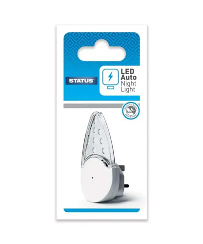 Status Plug-In Dusk to Dawn LED Night Light, Soft White