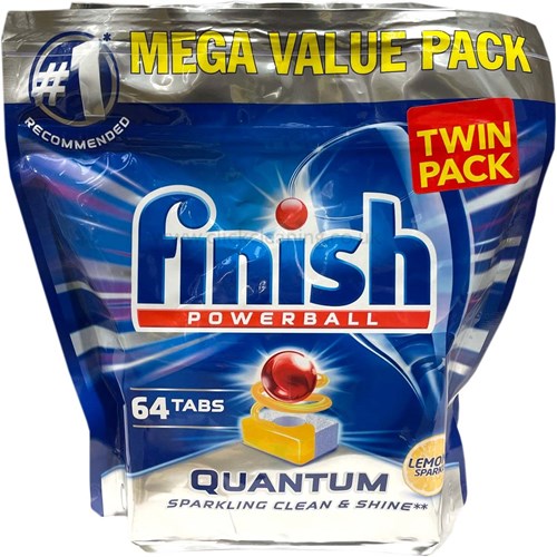 Finish Dishwasher Tablet Quantum Lemon