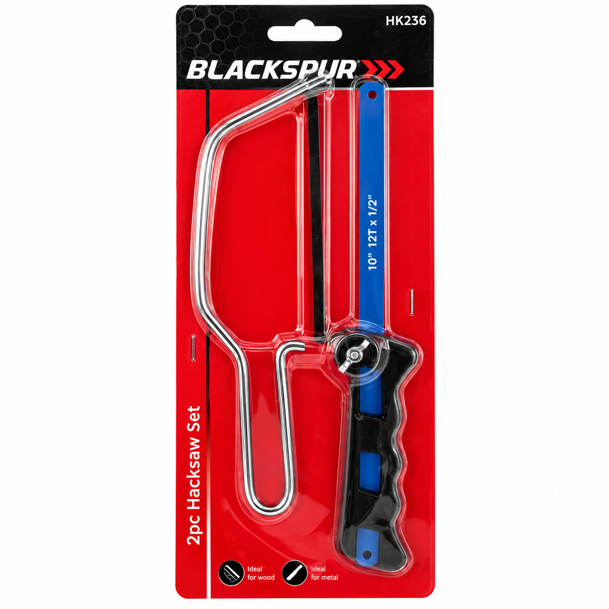 Blackspur 2PC Hacksaw Set