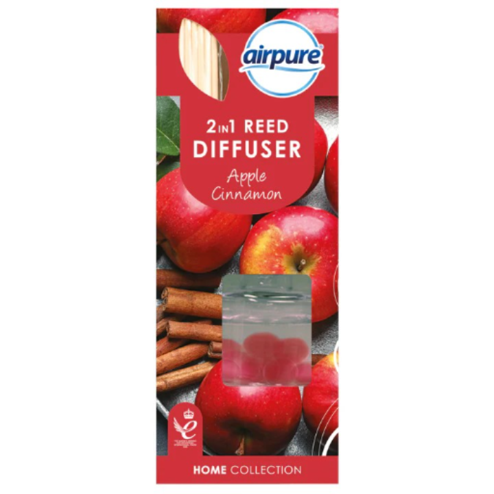 Airpure 2 in 1 Reed Diffuser - Apple Cinnamon 30 ml