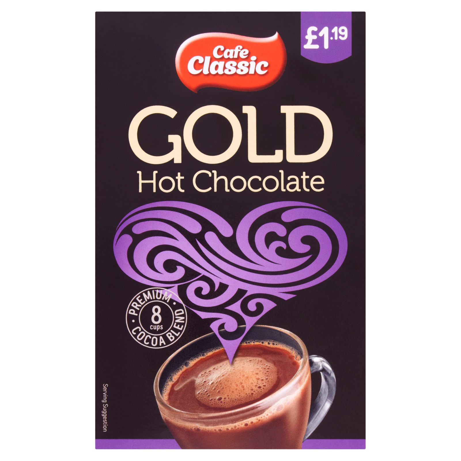 Cafe Classic Hot Chocolate 8 Pack 200g