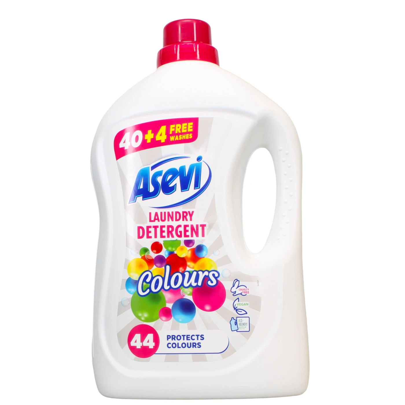 Asevi Laundry Detergent Colours 40 Washes 2.37L