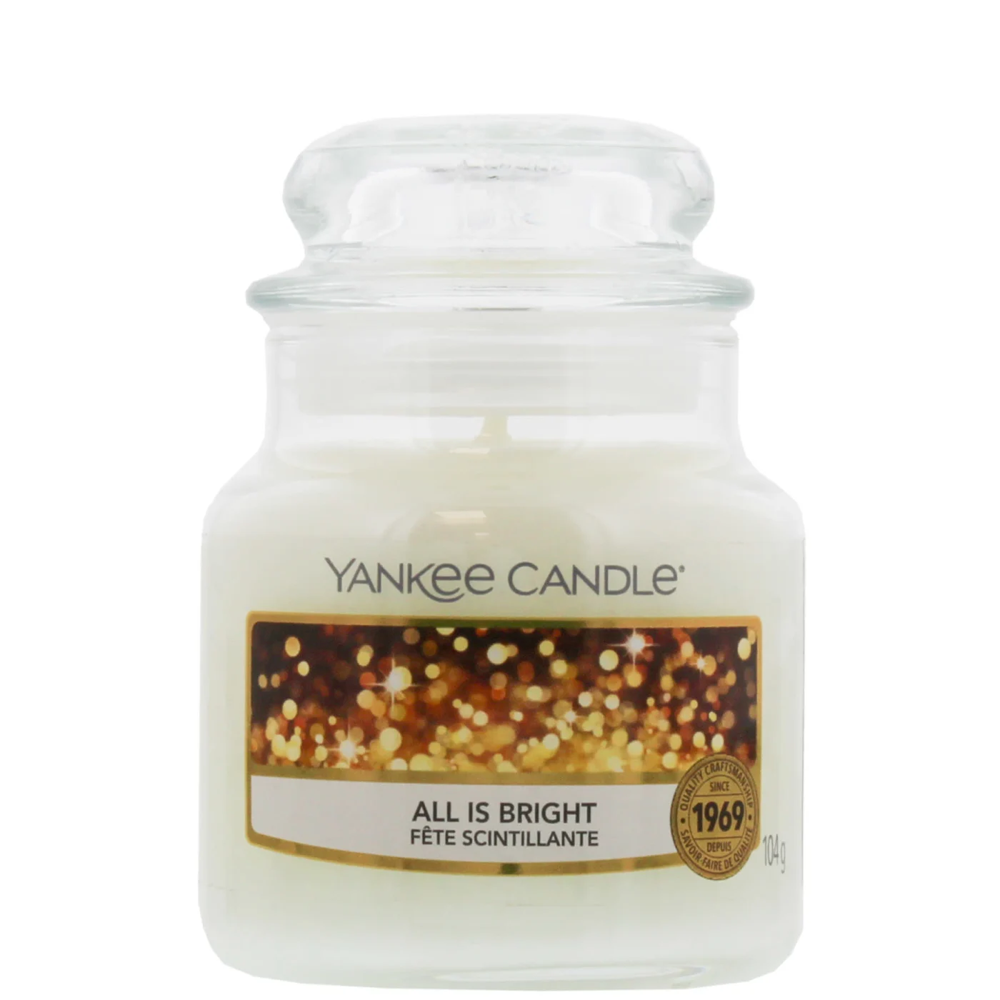 Yankee Candle All Is Bright Small Jar 104g