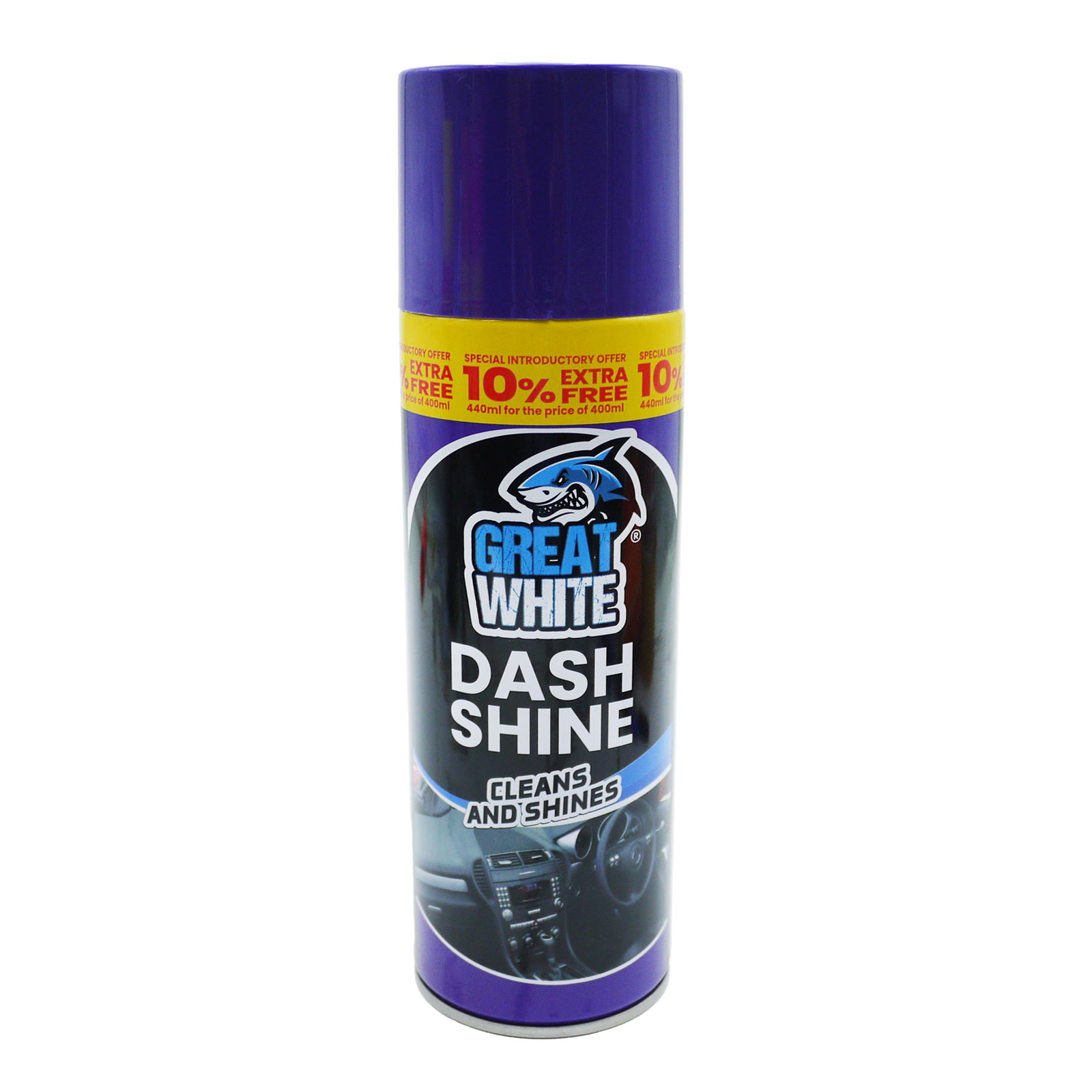 Great White Dash Shine 440ml – Misa Bargains Ltd