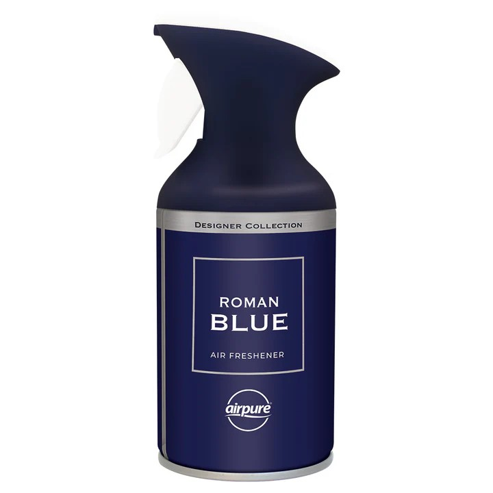 AirPure & Fresh 250ml Air Freshener Spray - Roman Blue