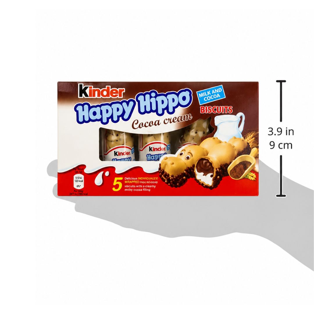 Kinder Happy Hippo 5pk Biscuits