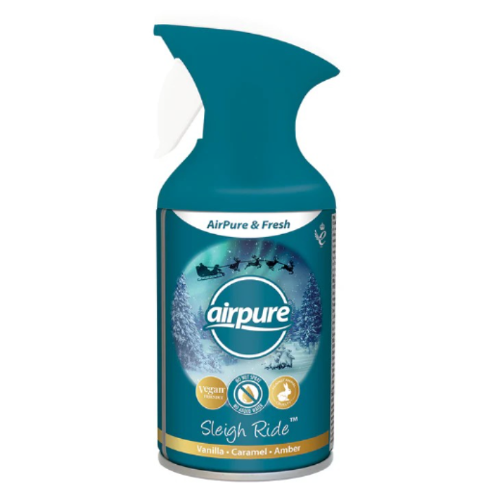 AirPure & Fresh Air Freshener Spray Sleigh Ride, 250ml