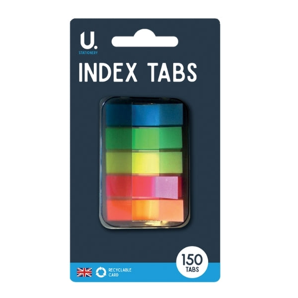 Index Tabs Pack of 150