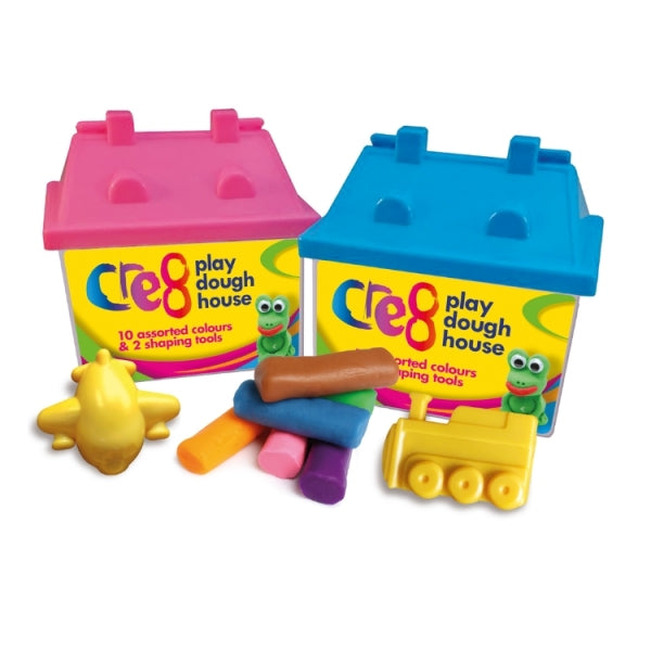 Cre8 Play Dough House With Shaping Tools