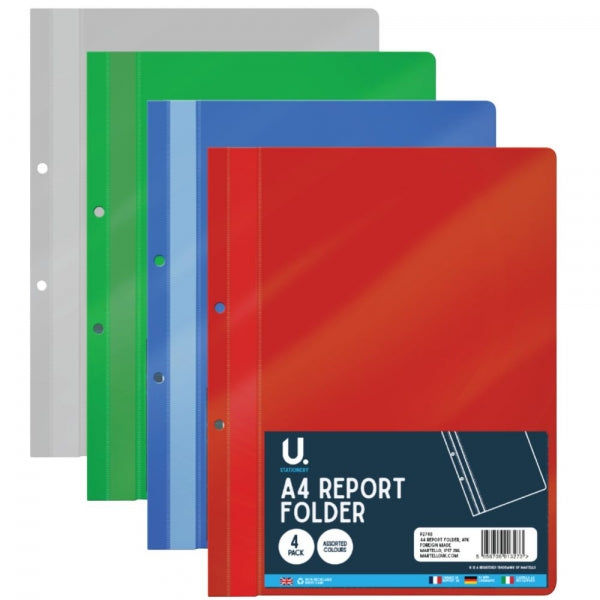 A4 Reporter Folder 4 Pack