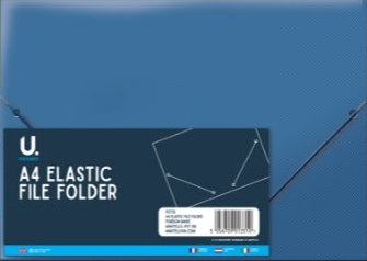 A4 Elastic File Folder