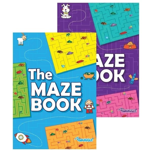 Mazes Puzzle Book, 21 x 21cm