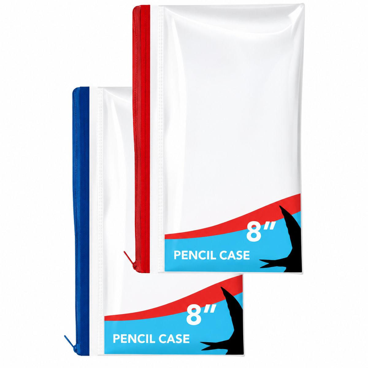 Clear Exam Pencil Case, 8