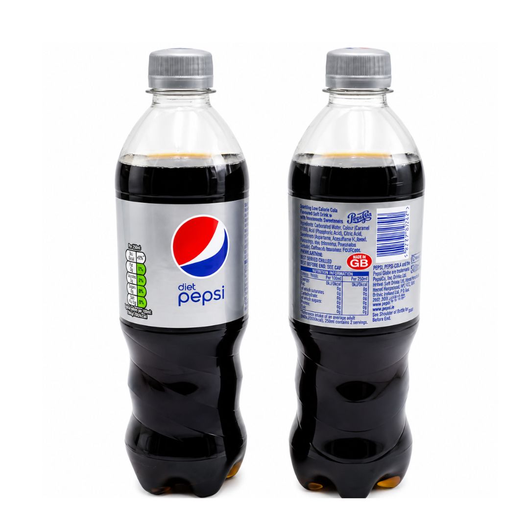 Diet Pepsi Cola Bottle 500ml