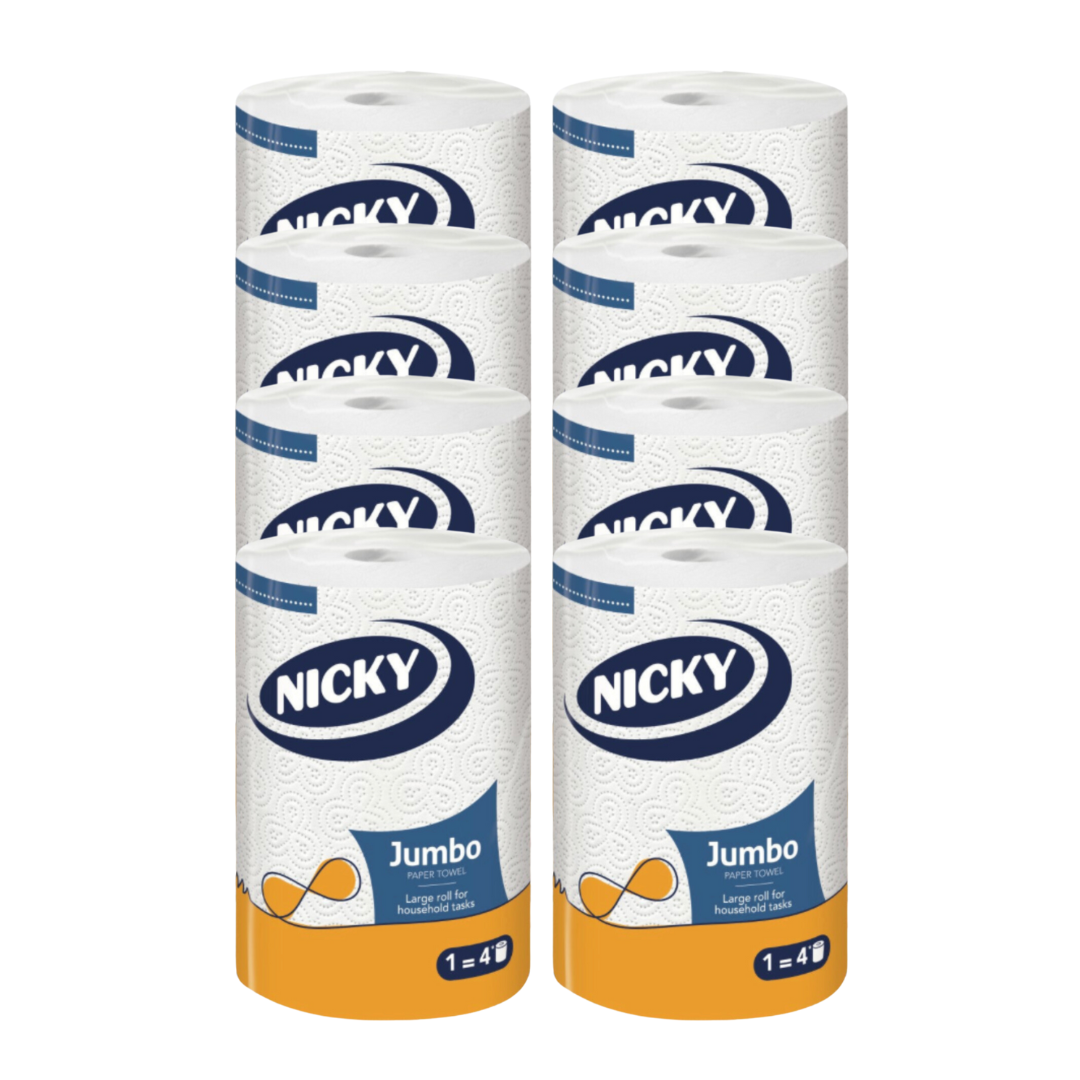 Nicky Jumbo Kitchen Towels 12 Pack