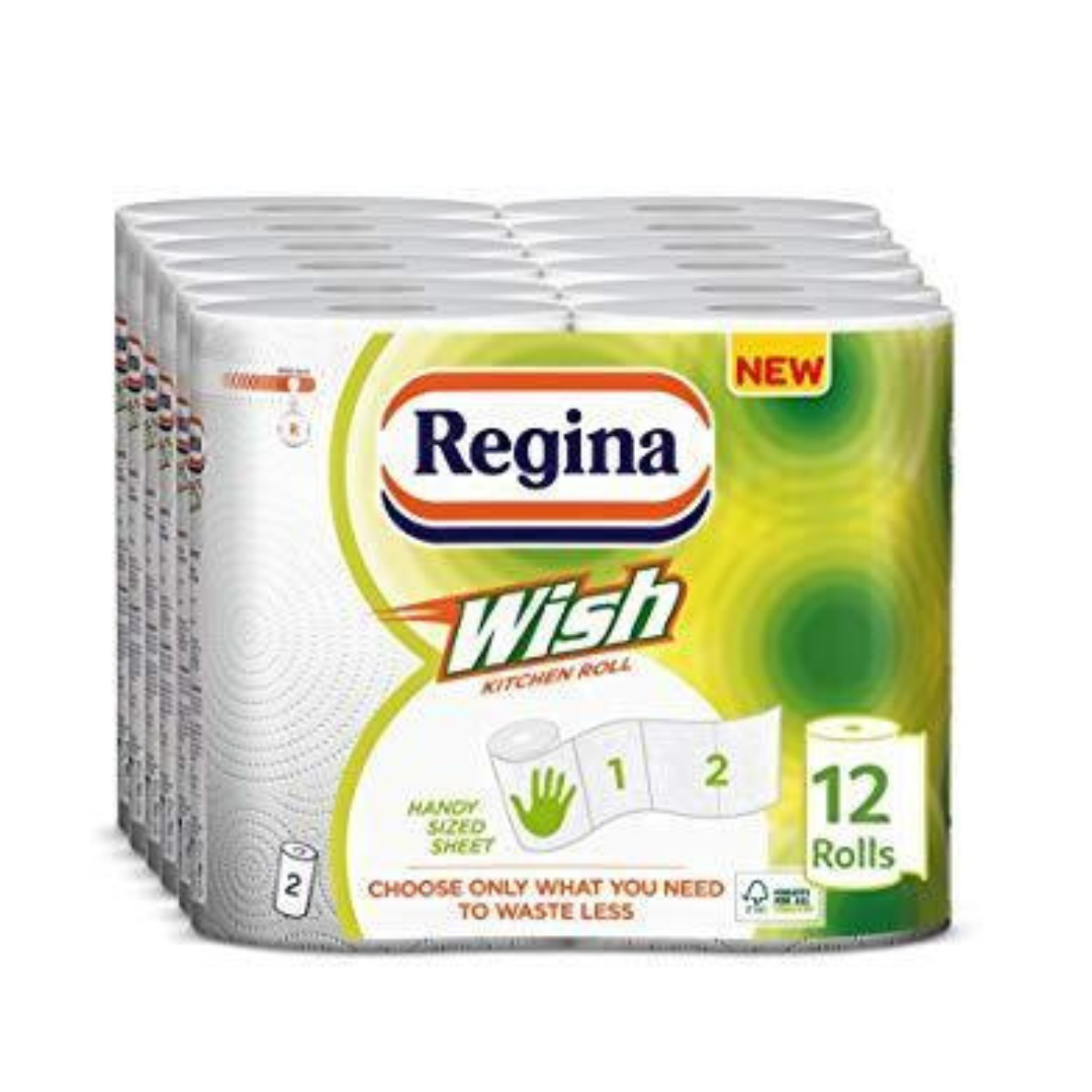 Regina Wish Kitchen Towels 12 Rolls