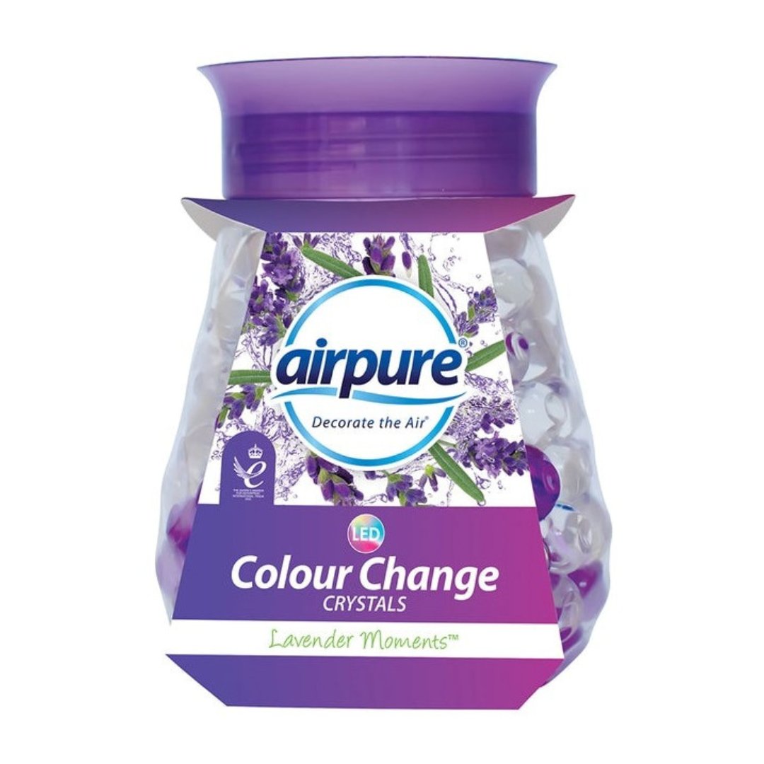 Airpure Color Change Crystals Gel Lavender 300g