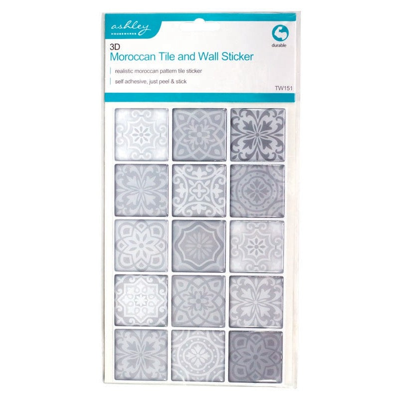 Moroccan Tile & Wall Sticker 205x128mm