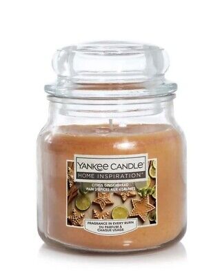 Yankee Candle Home Inspiration Medium Jar Citrus Gingerbread 340g