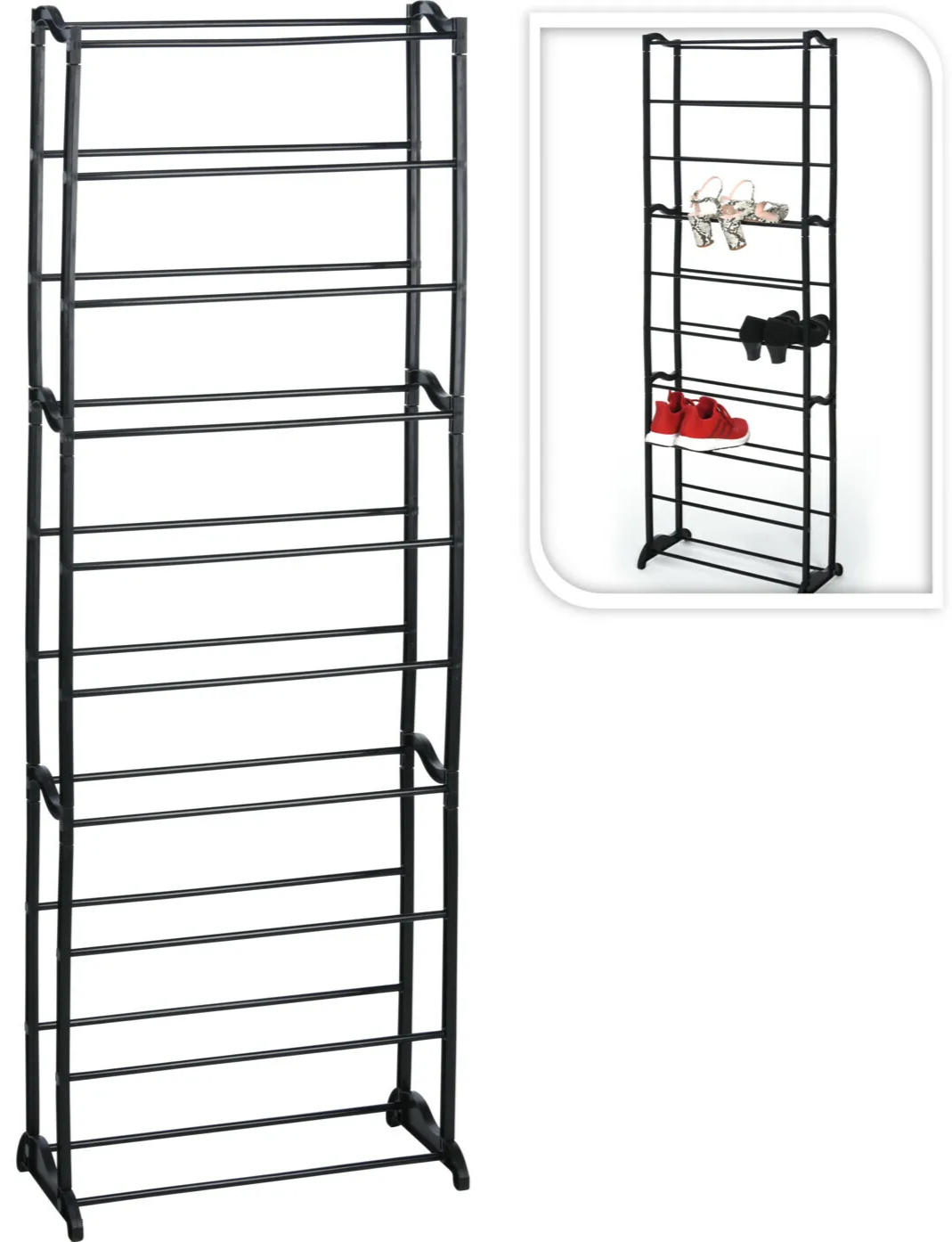 Amazing Shoe Rack 10 Layer 50x15x143cm