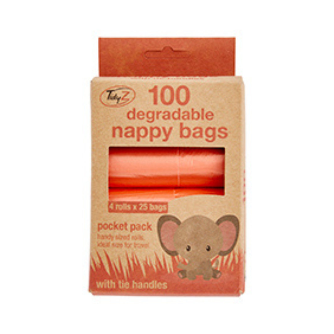 Tidy Z 100 Degradable Nappy Bags