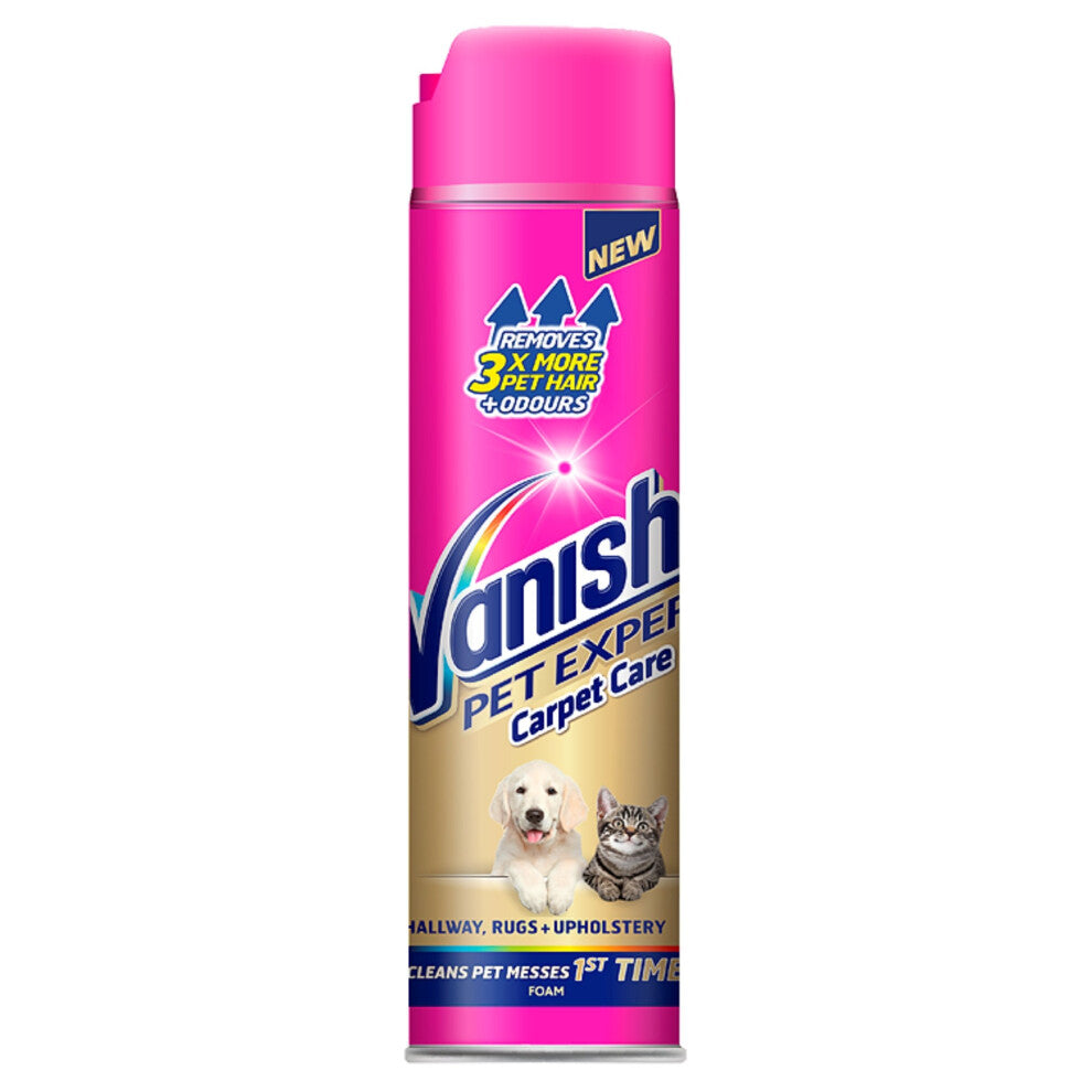 Vanish Pet Expert Carpet Cleaner 600ml