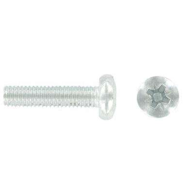 Pozi Pan Head Machine Screw & Nuts M3 x 12