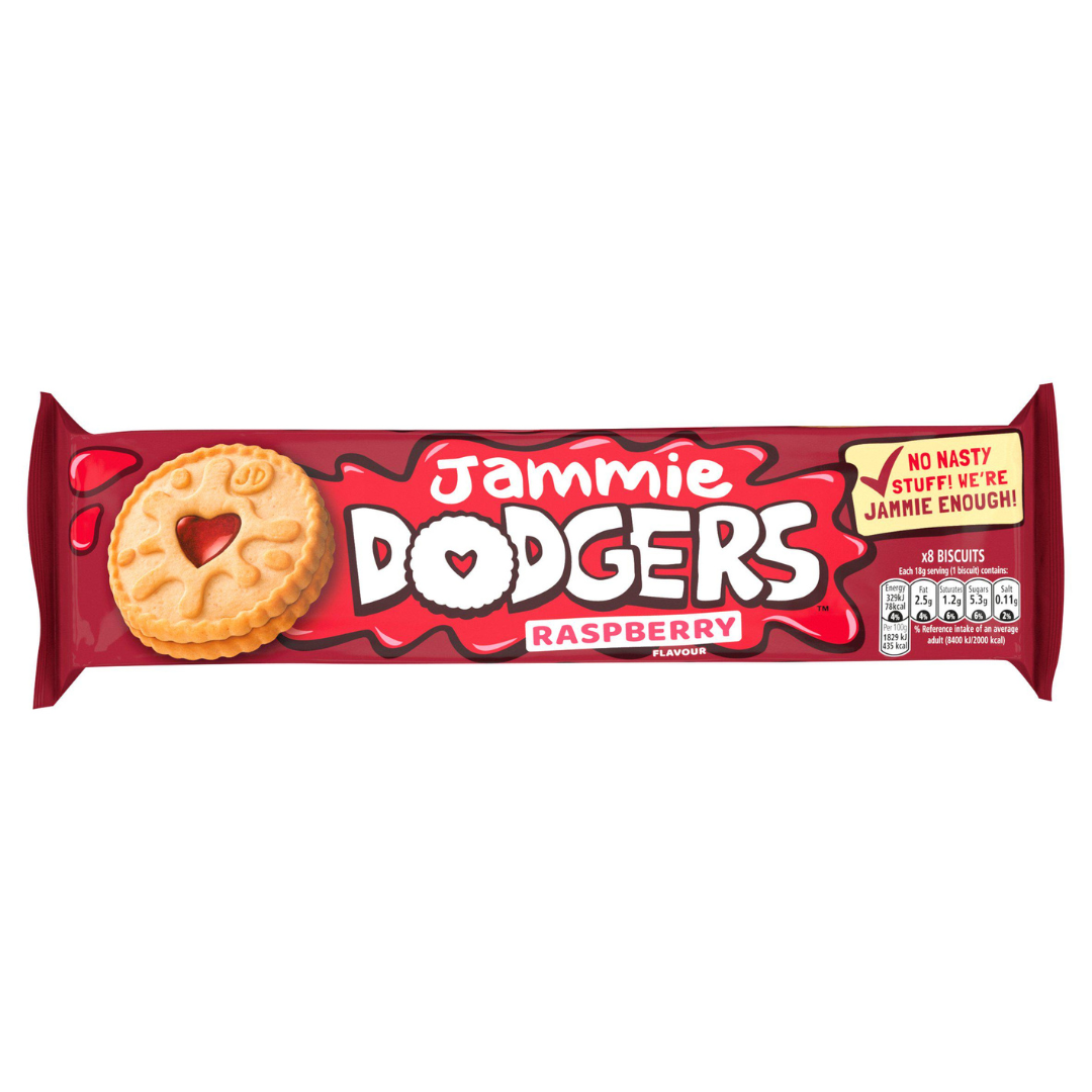 Jammie Dodgers Raspberry 140G