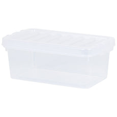 Wham 1.1 Litre Crystal Plastic Storage Box & Lid