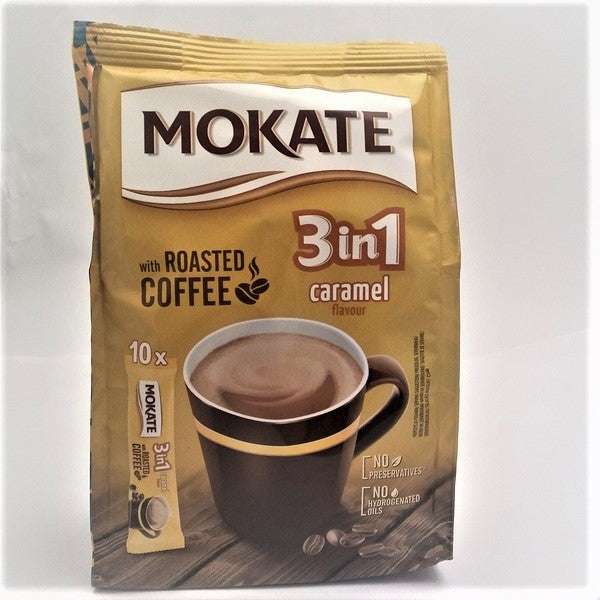 Mokate 3 In 1 Caramel Flavour 10Pk