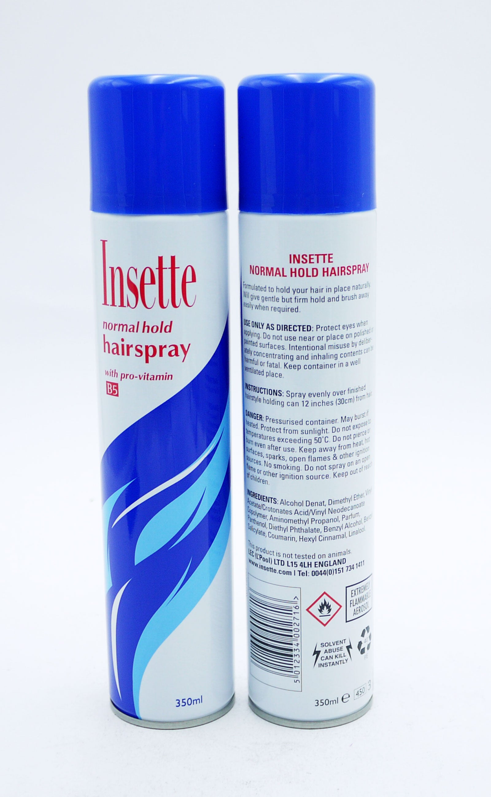 INSETTE Normal Hold Hairspray 350ml